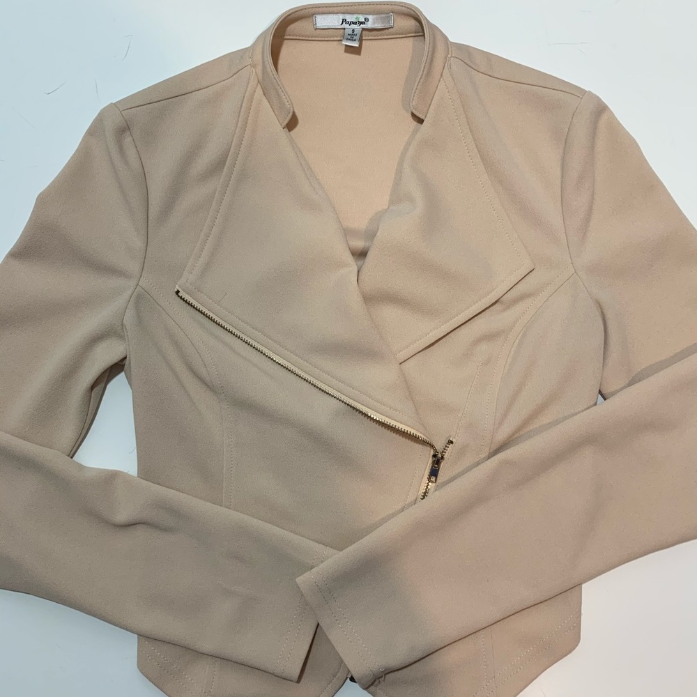 PAPAYA - Rose Gold Blazer